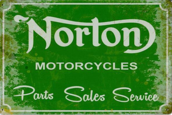 Norton Parts Sales Service - Old-Signs.co.uk